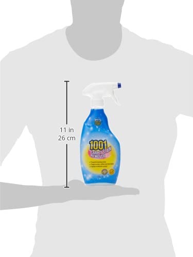 1001 Carpet Stain Remover, Tough On Stubborn Stains, Cleans deep into the carpet, Gentle On Rugs, Upholstery and Carpets, Leaves no residue, WoolSafe approved 500ml