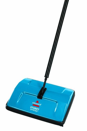 BISSELL Sturdy Sweep | Lightweight Carpet Sweeper | 2402E, Blue One Size