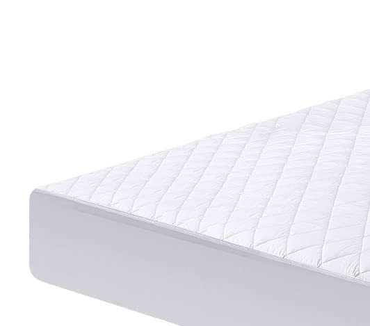 IMFAA Quilted Mattress Protector-Extra Deep 40 Cm Stretch Skirt–Super King (182x200) Cm Mattress Topper – Anti Allergy and Breathable Fitted Mattress Cover - Not Waterproof. (Super King(182x200+40)Cm) Super King(182x200+40)Cm