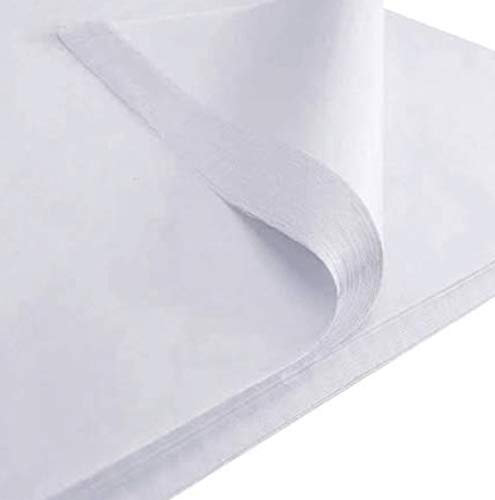 50 Sheets of Large White Tissue Paper 20 x 30 inches MG Acid Free