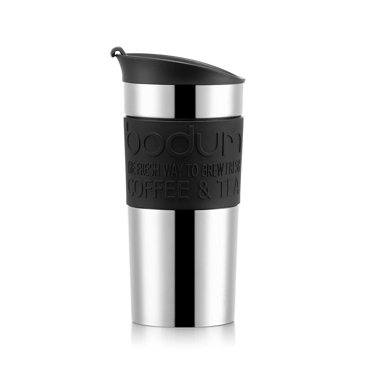 Bodum 11068-01 Vacuum Travel Mug, 0.35 L - Small, Black, S (Pack of 1)