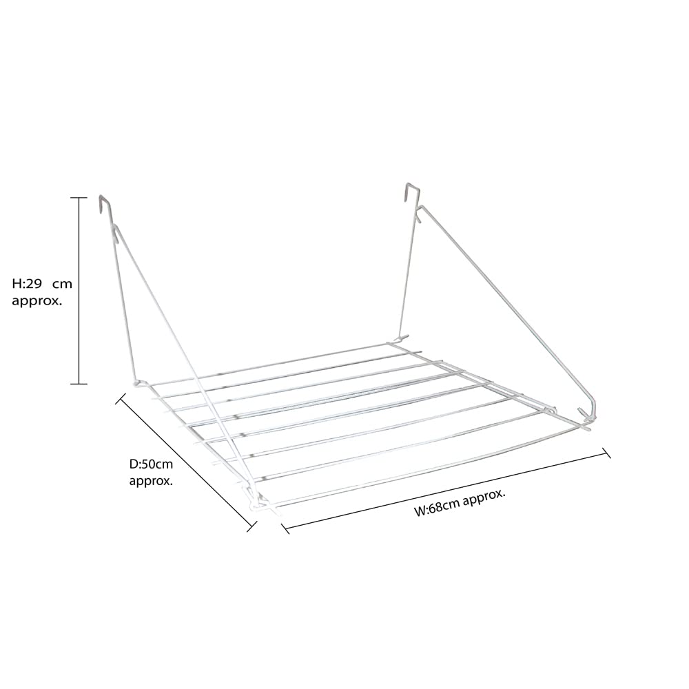 JVL Over door utility clothes washing laundry dryer balcony airer