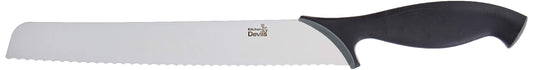 Kitchen Devils Control Bread Knife, Stainless Steel, Black, 44.3 x 3.5 x 2.4 cm Single