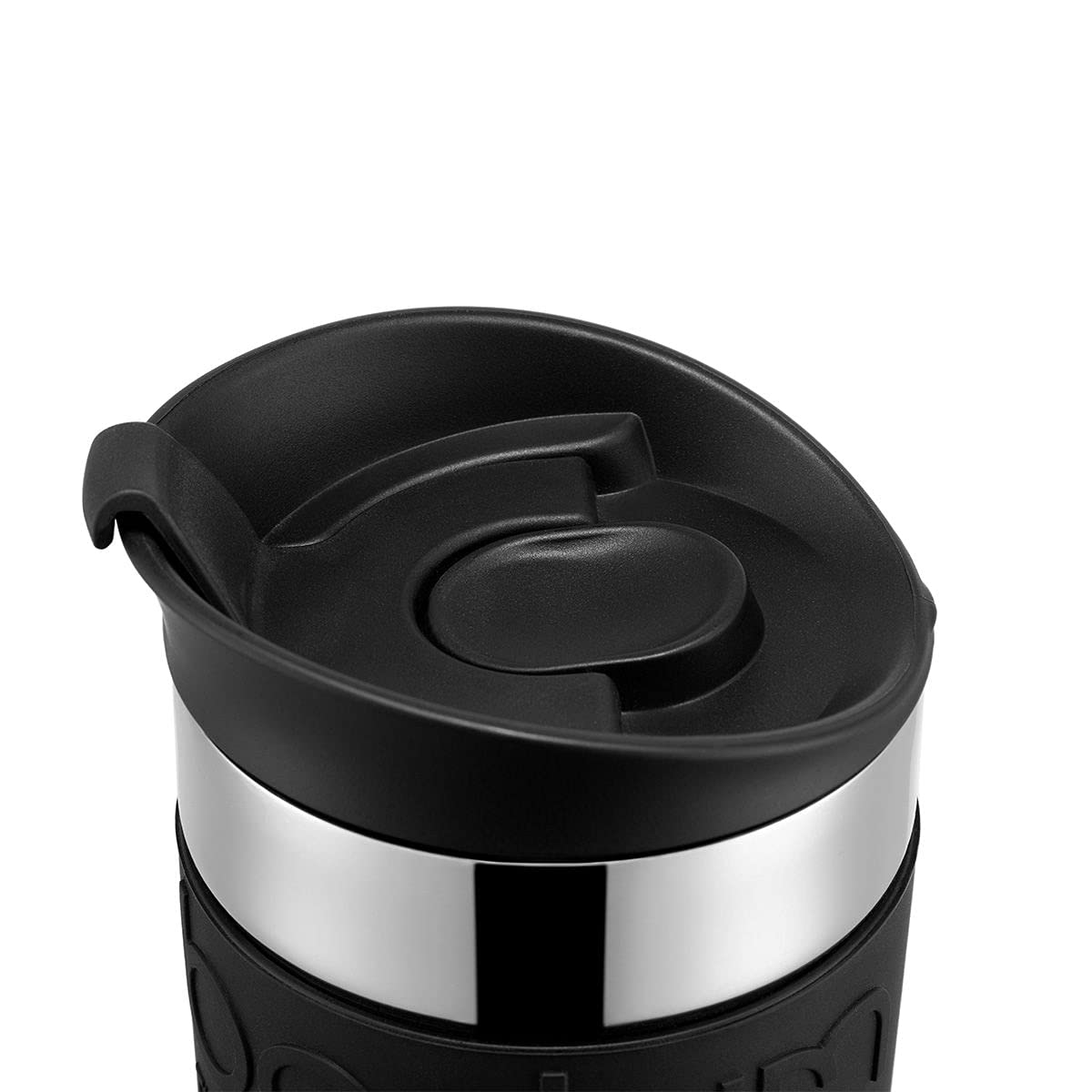 Bodum 11068-01 Vacuum Travel Mug, 0.35 L - Small, Black, S (Pack of 1)