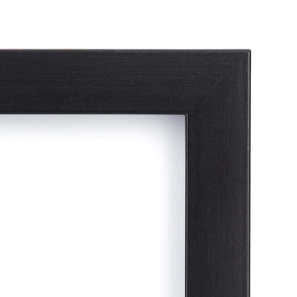 Amazon Basics Rectangular Photo Frame, 5-Pack, Black, 20 cm x 25 cm 20 x 25 cm