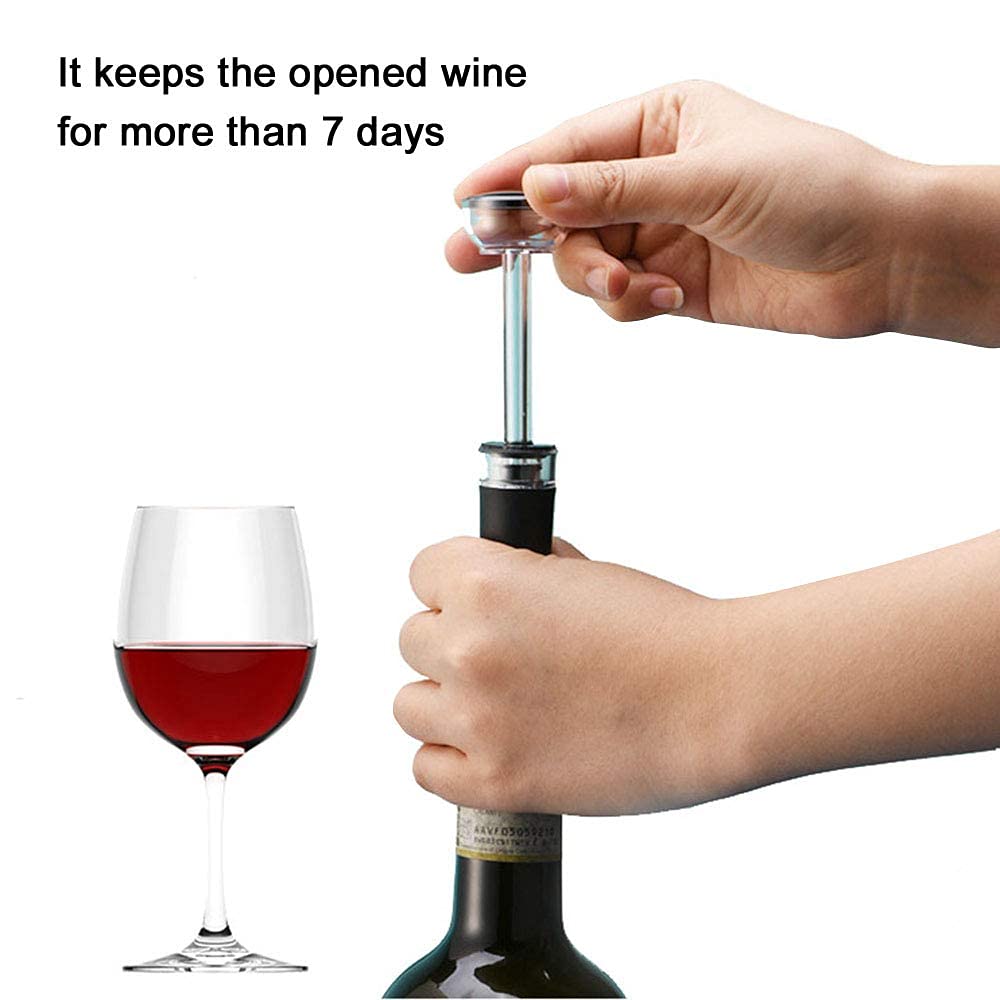 AIKARO Electric Wine Bottle Opener Automatic Electronic Corkscrew, Rechargeable (Set) Set, Rechargeable