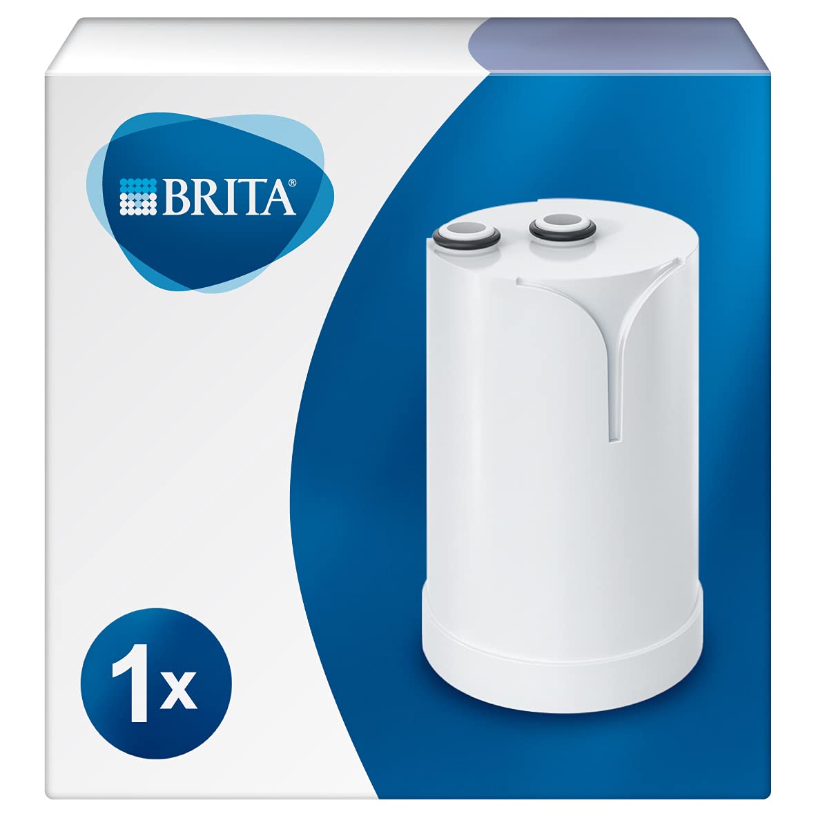 BRITA On Tap HF Water Filter Cartridge - Compatible with BRITA On Tap Filtration System - 600 litres of Excellent Taste Filtered Water Single