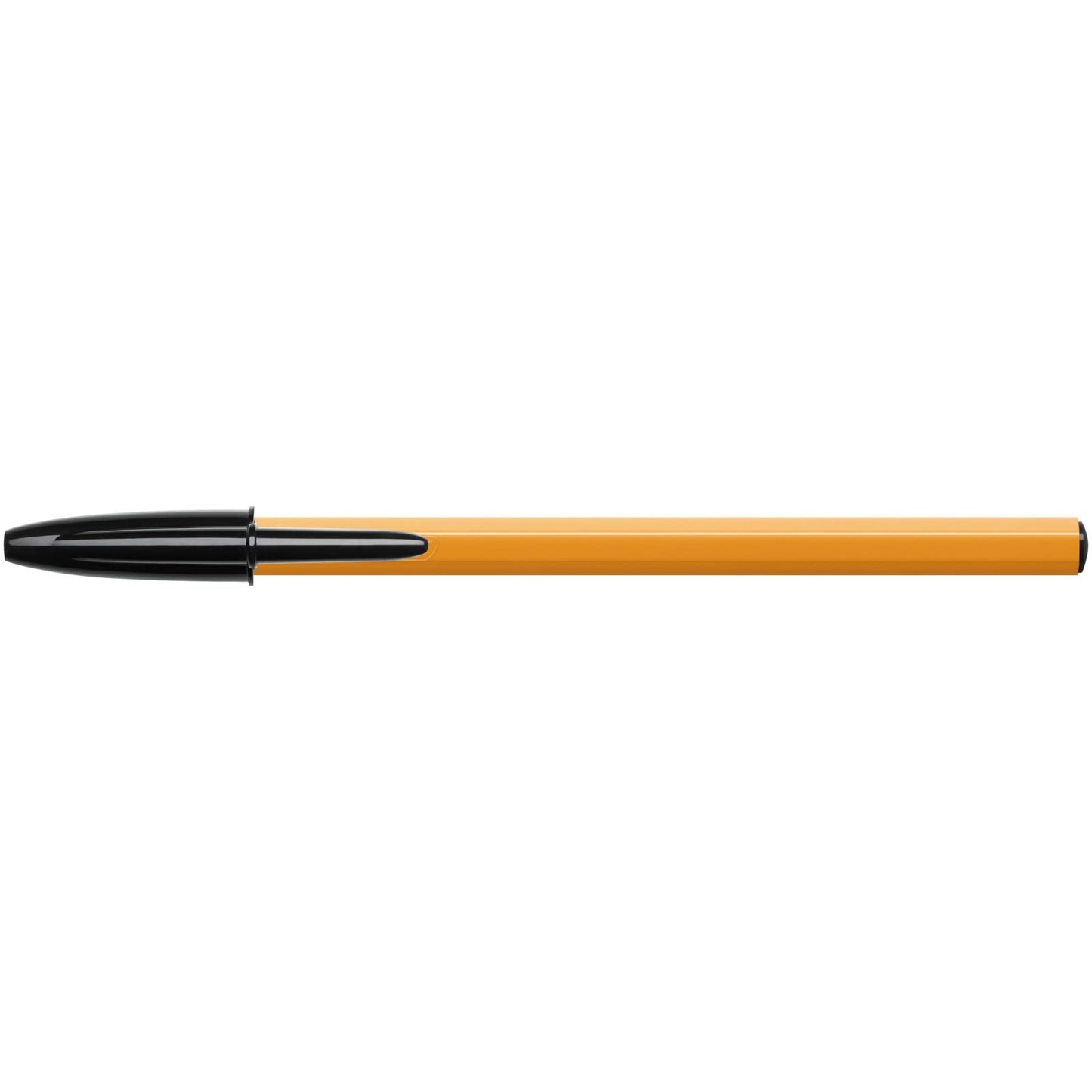 BIC Orange Fine, Ballpoint Pens, Writing Pens with Long-Lasting Ink, Fine Point (0.8 mm), Black Ink, Box of 20 20 Count (Pack of 1)