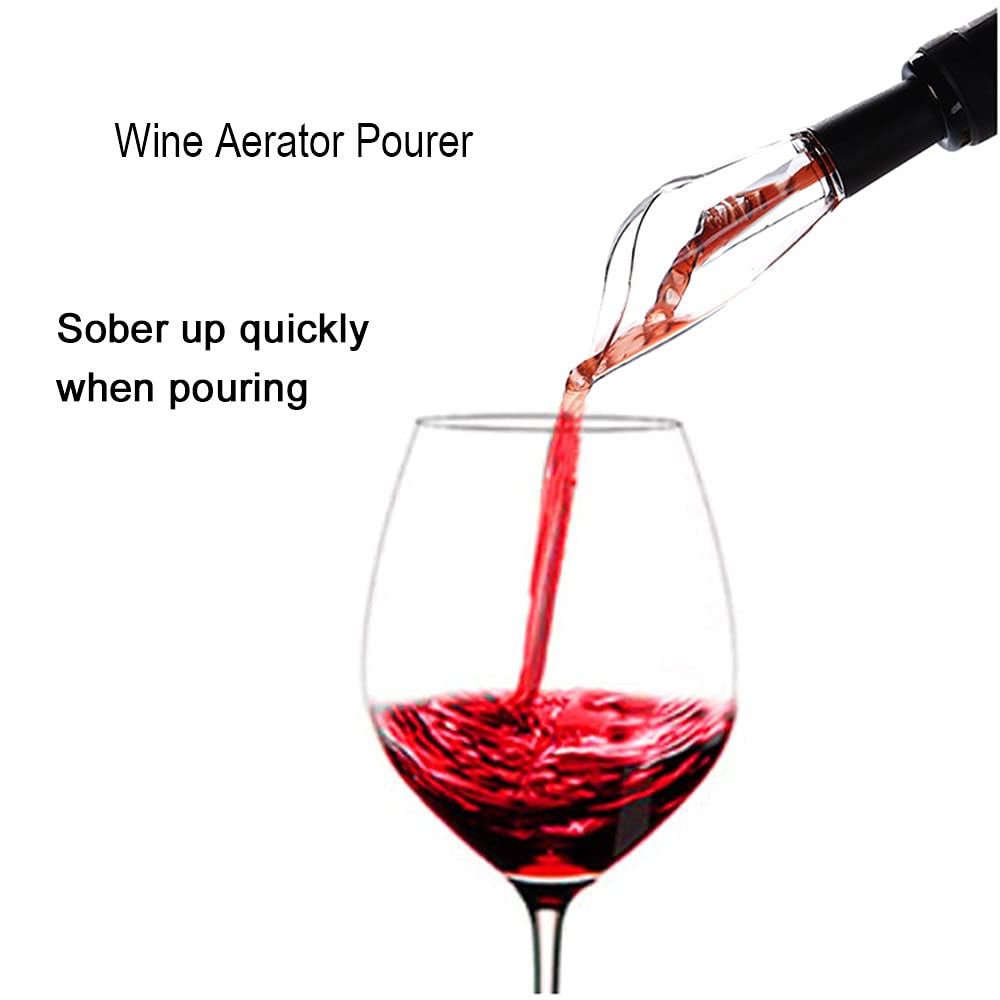 AIKARO Electric Wine Bottle Opener Automatic Electronic Corkscrew, Rechargeable (Set with Base) Base set, Rechargeable