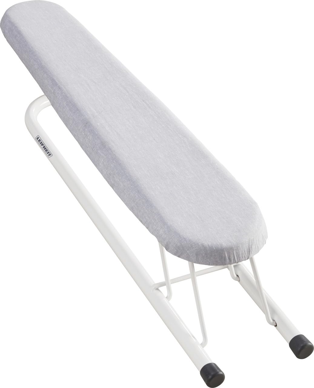 Leifheit 57 cm Extra Long, w 10.5 x h 8.5 cm, Folds Flat, White, Extra Long Sleeve Board, for Perfect Sleeve Ironing Sleeve Board 2.0