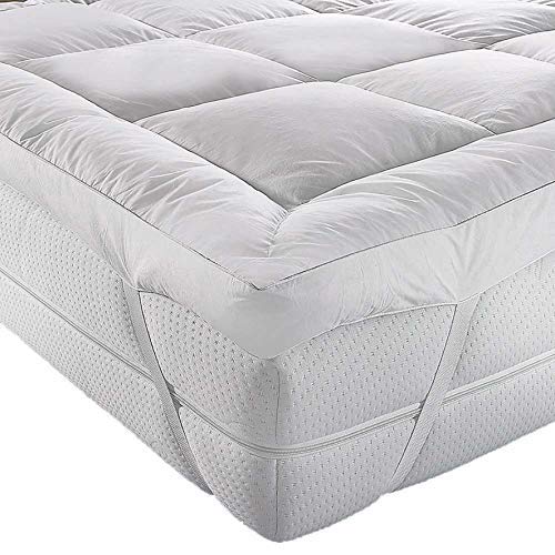 AR'S HOTEL QUALITY(Microlite) MICRO FIBER MATTRESS TOPPER THICK 5 CM,BOX STITCHED,ANTI ALLERGENIC (Single) Single