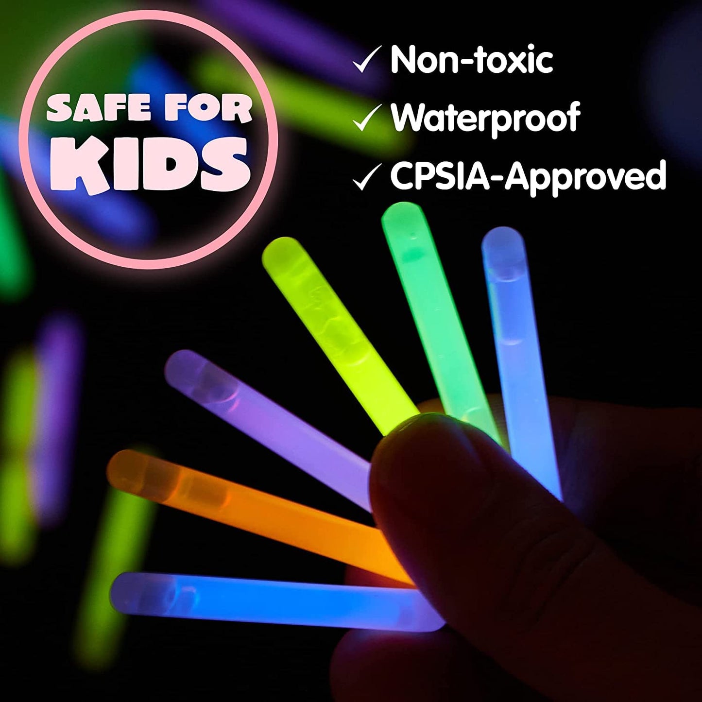 72 PCs Prefilled Easter Eggs with Mini Glow Sticks for Easter Glowing Eggs for Kids Glow-In-The-Dark , Easter Basket Stuffers Fillers Gift, Easter Eggs Theme Hunt Game Favors Decorations Supplies.