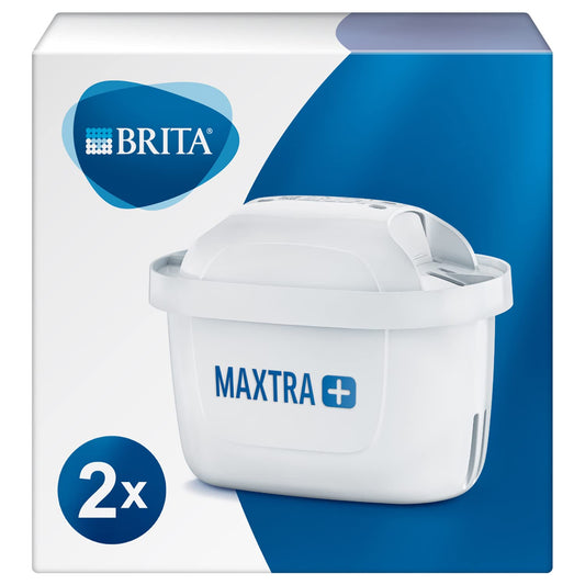 BRITA MAXTRA+ Water Filter Cartridges - 2 Count (Pack of 1) (EU Version) 2 Count (Pack of 1)