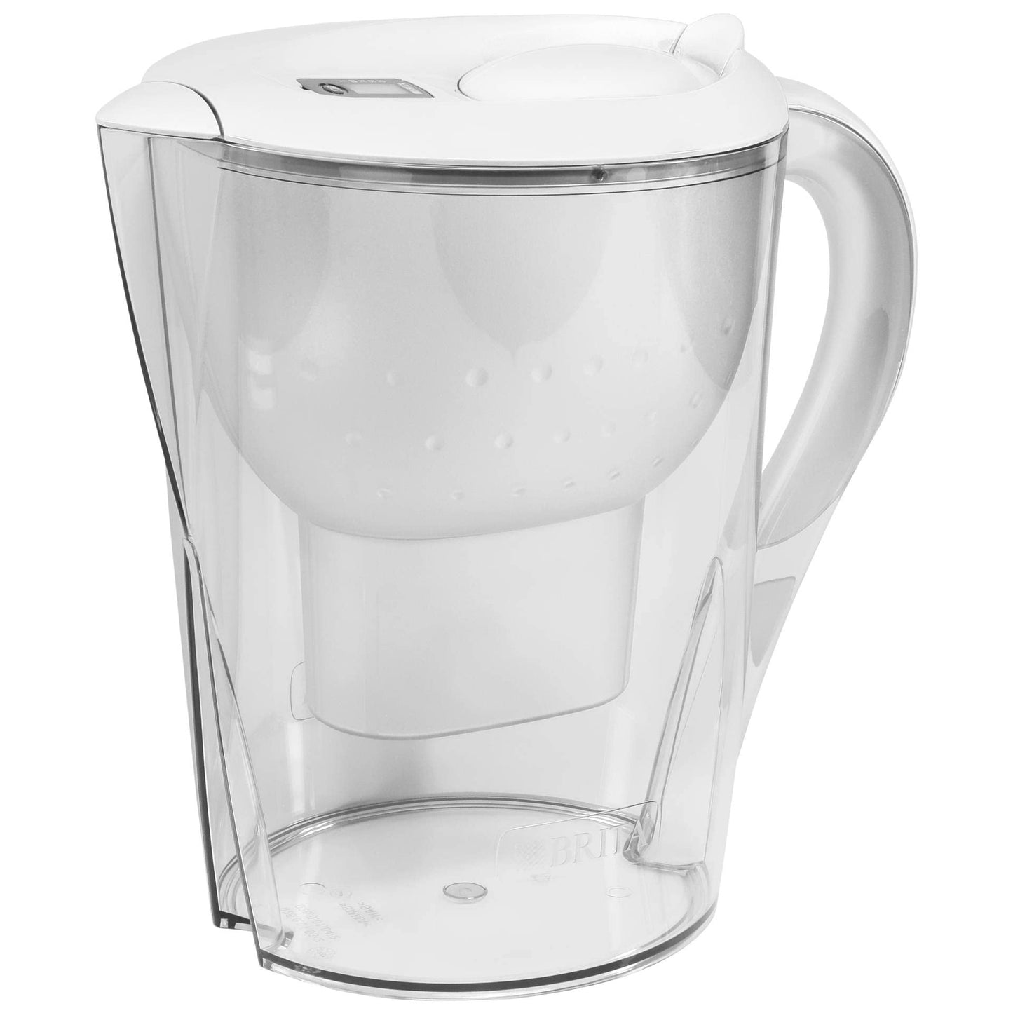 BRITA Marella XL water filter jug for reduction of chlorine, limescale and impurities, Includes 1 x MAXTRA+ filter cartridges, 3.5L -White (Packaging may vary) Maxtra + White