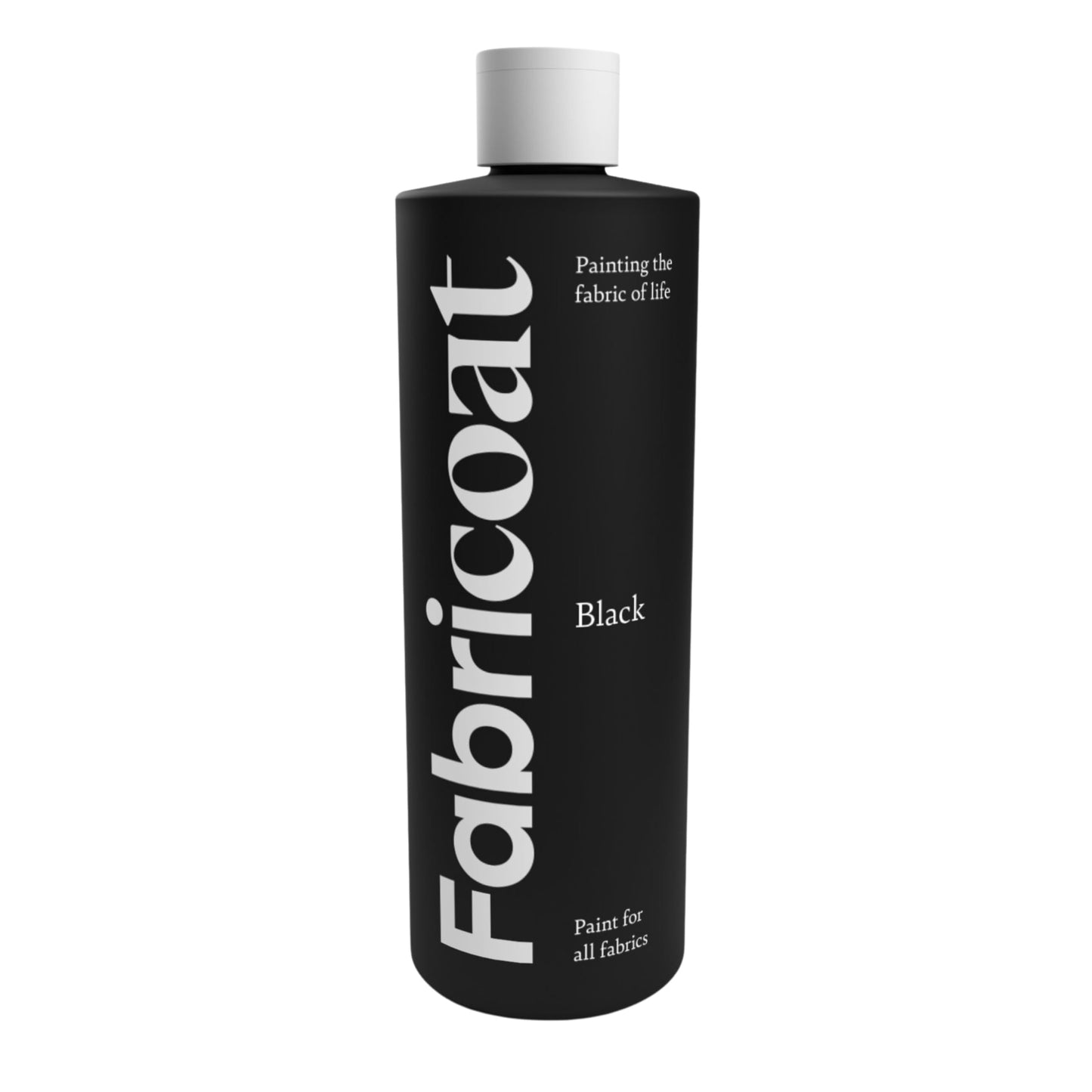 Furniture Clinic Fabricoat Fabric Paint – Restore or Change the Colour of Any Fabric - Paint Directly Onto Fabric - Transform Anything – Sofas, Lampshades, Car Interiors (500ml, Black) 500 ml (Pack of 1)