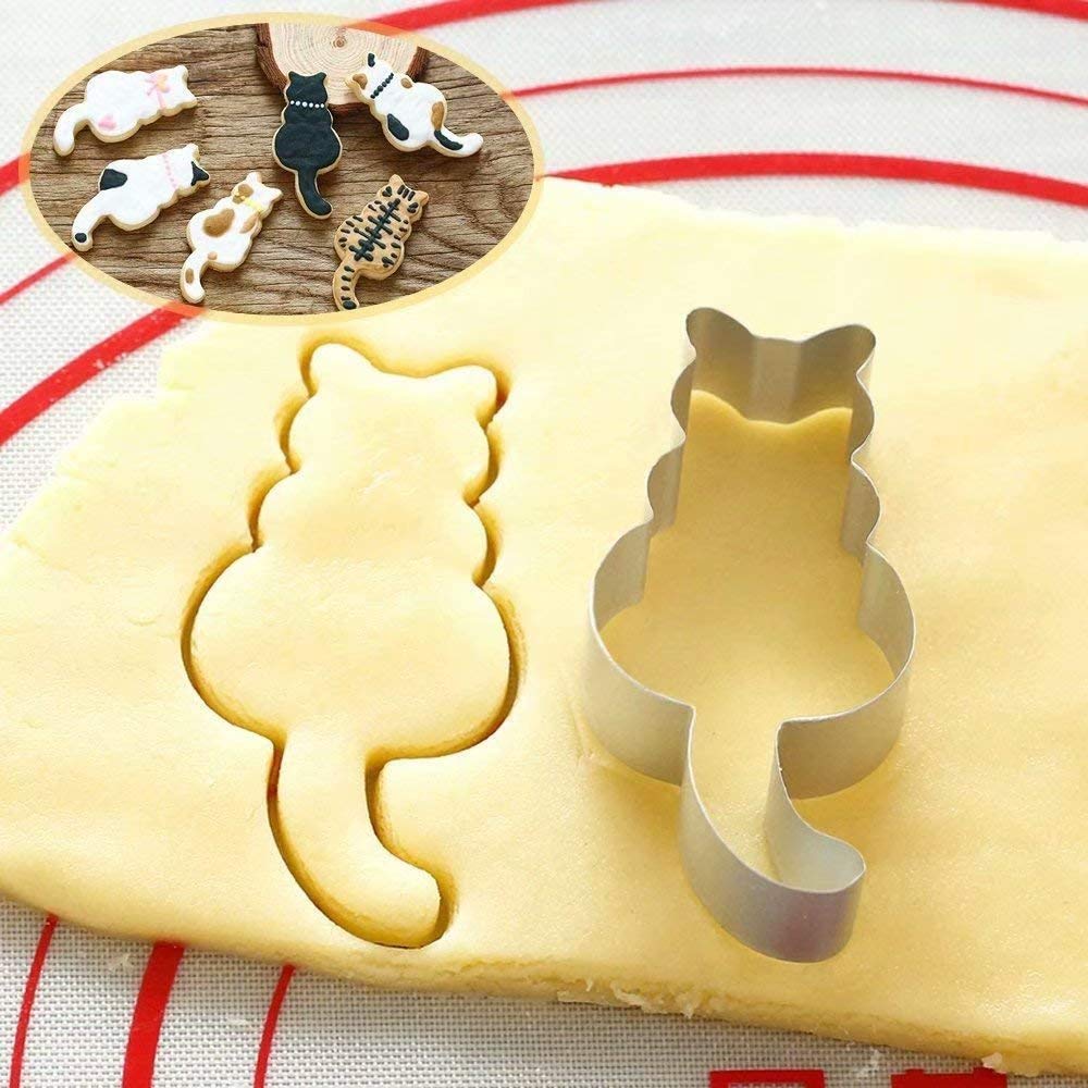 Cookie Cutters - Joyoldelf 30 pcs Cartoon Biscuit Cutter Mould Set for DIY Baking Cake Fondant Sugarcraft Pastry Bakeware Decoration Silver