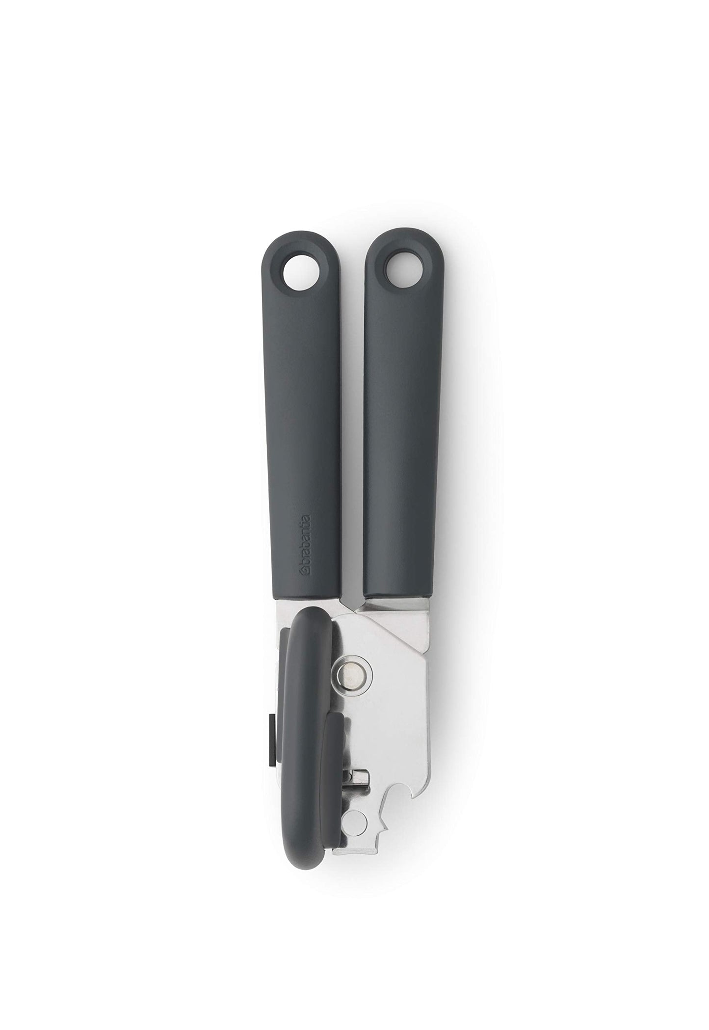 Brabantia 121869 Tasty+ Can Plus Bottle Opener, Dark Grey Single