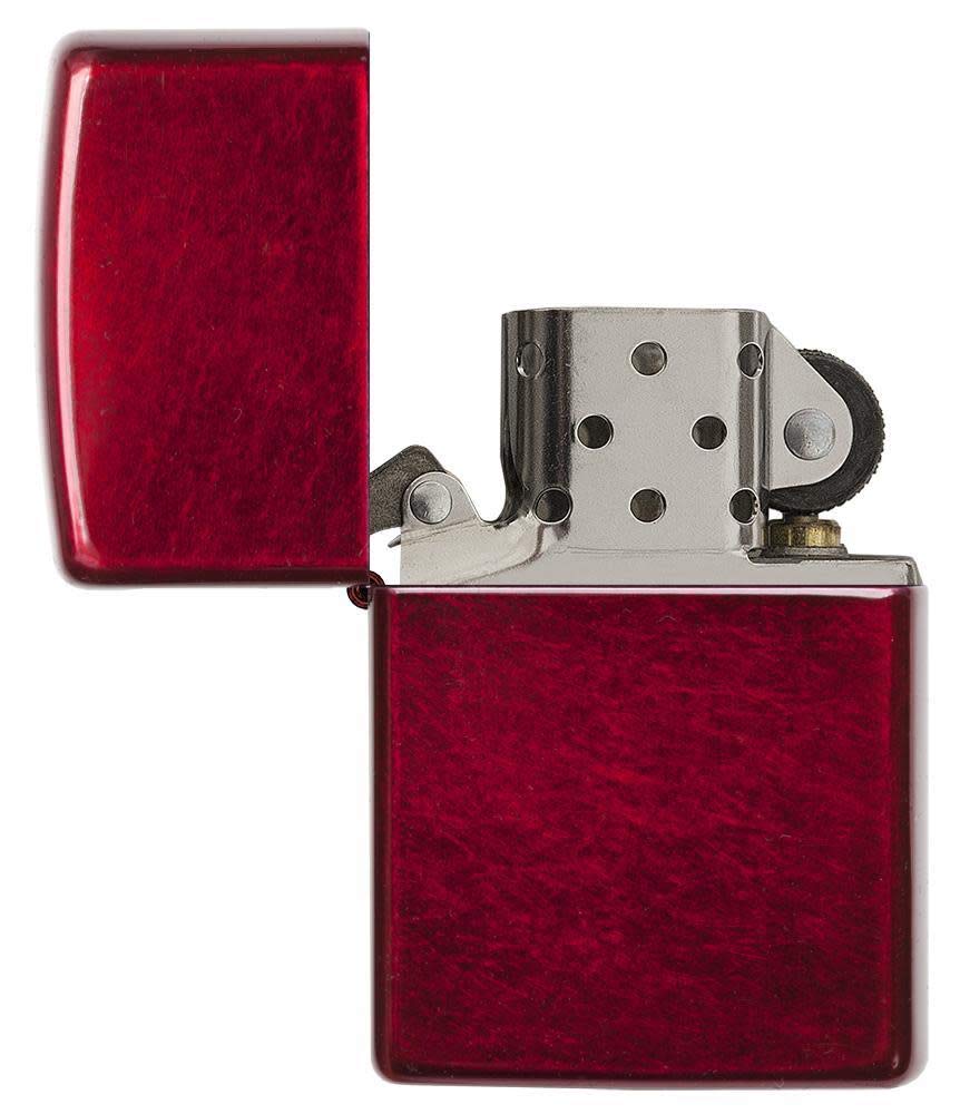 Zippo Unisex's No Logo Regular Lighter, Candy apple red Single