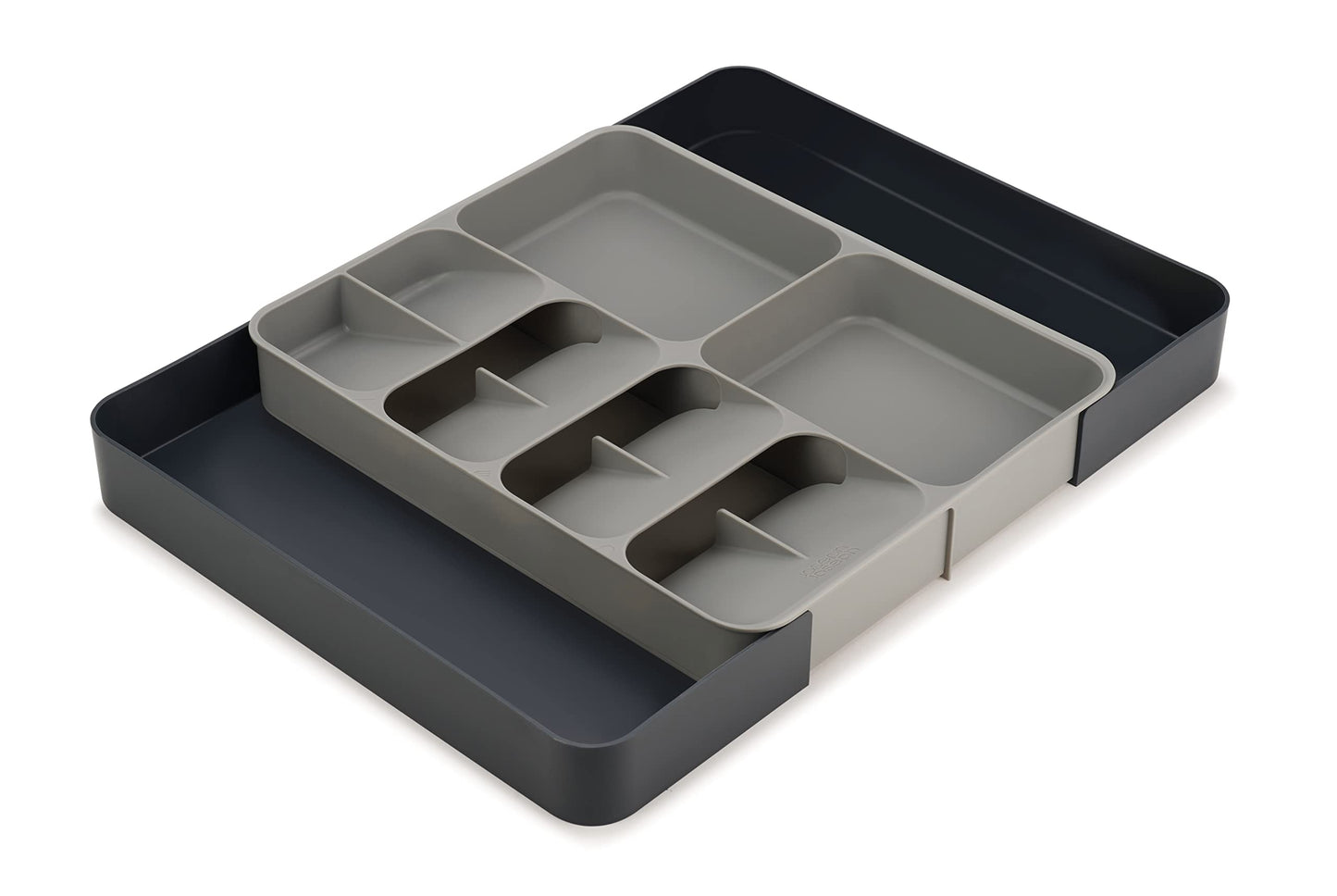 Joseph Joseph DrawerStore Expanding Cutlery, Utensil & Gadgets Organiser, Expandable in drawer space saving tray- Grey Cutlery & Utensils Organiser