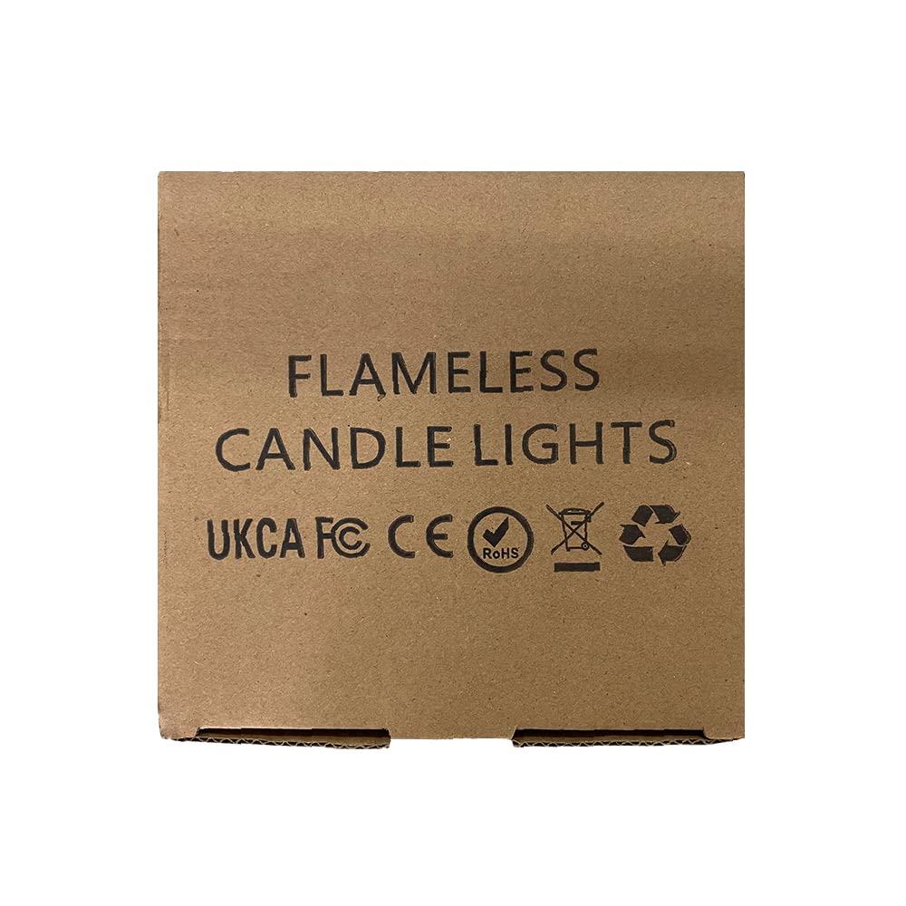 HANZIM Tea Lights, 50 Pack Flameless LED Tea Light Candles 100 Hours Realistic Flickering Bulb Battery Operated Tea Lights Seasonal & Festival Celebration Electric Fake Candle in Warm Yellow 50pack Warm Yellow