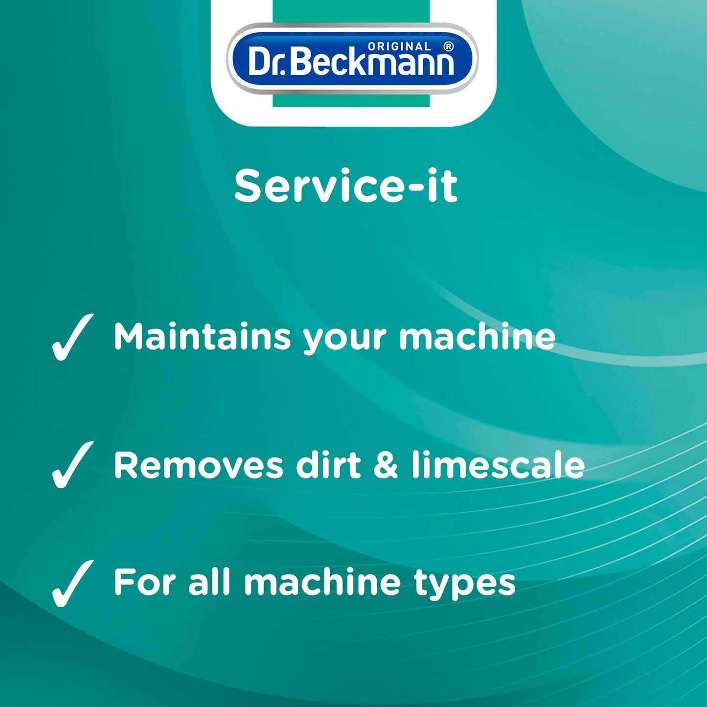 Dr. Beckmann Service-it Washing Machine Cleaner, 3 x 250 ml