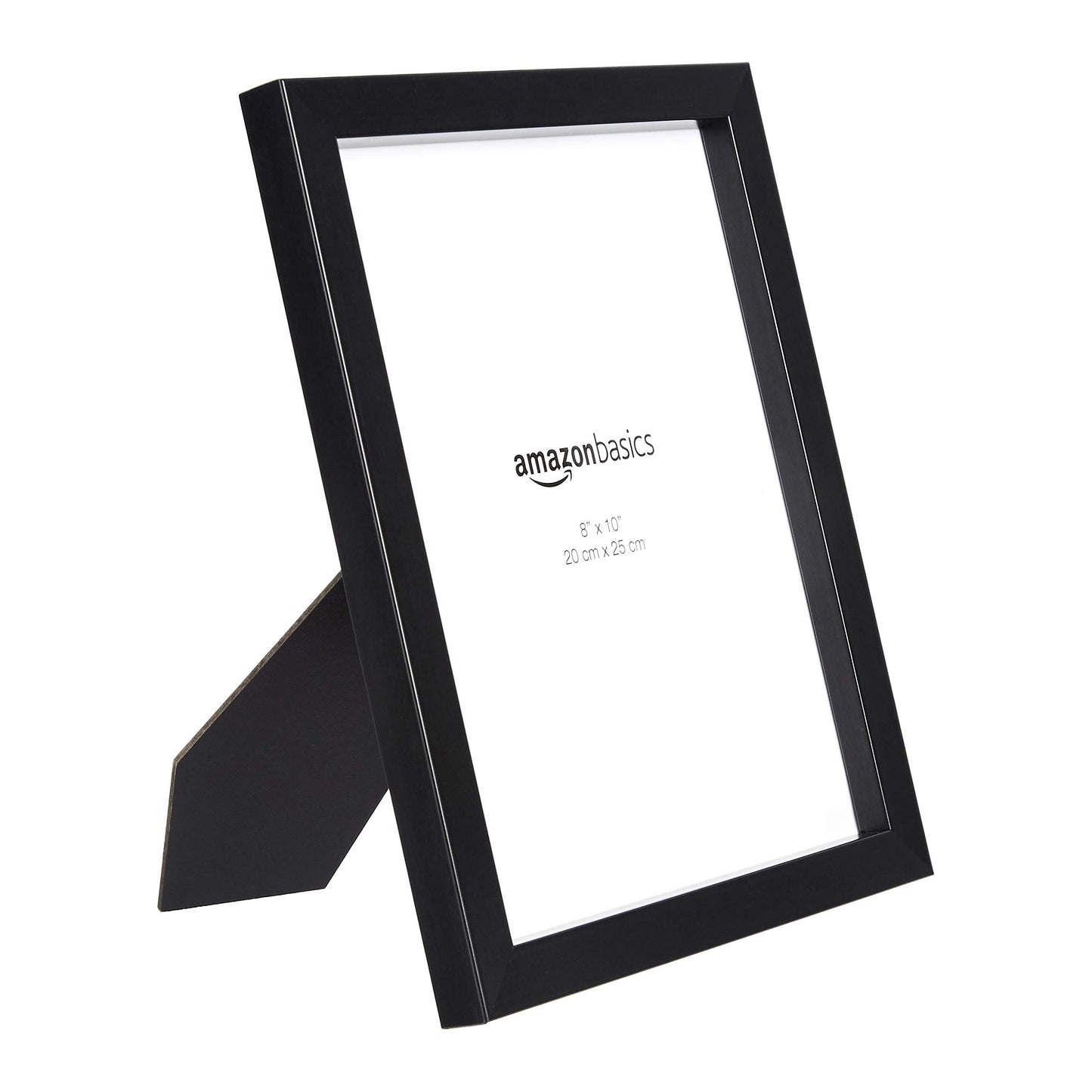 Amazon Basics Rectangular Photo Frame, 5-Pack, Black, 20 cm x 25 cm 20 x 25 cm