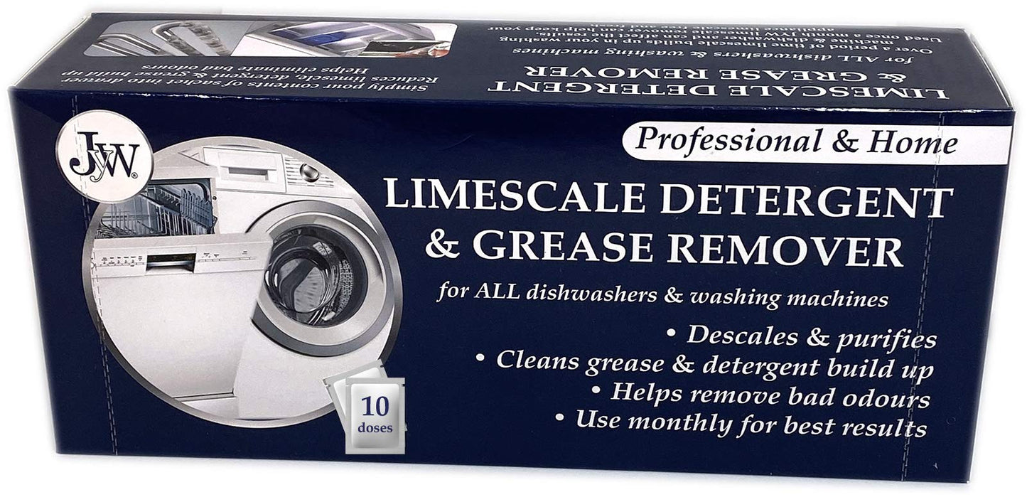 Limescale & Detergent Remover for Washing Machines & Dishwashers 10 Applications