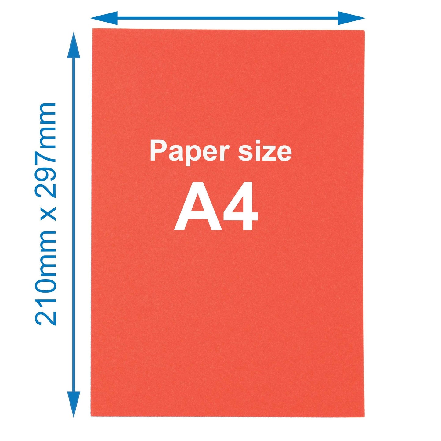 Baker Ross AV535 A4 Rainbow Coloured Card (220gsm), Perfect for Children's Art & Craft Activities, Collages, Model Making and More (Pack of 50), Assorted