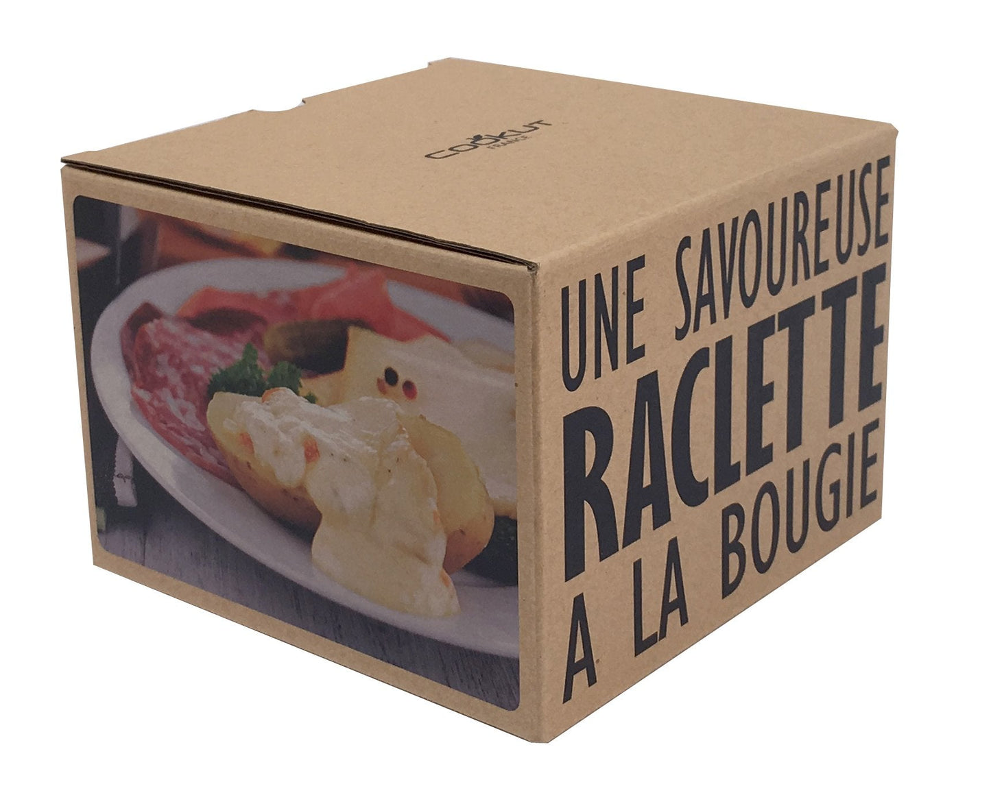 Cookut LUMI-Raclette Cheese Individual Set for 2 Cheese Raclette Set