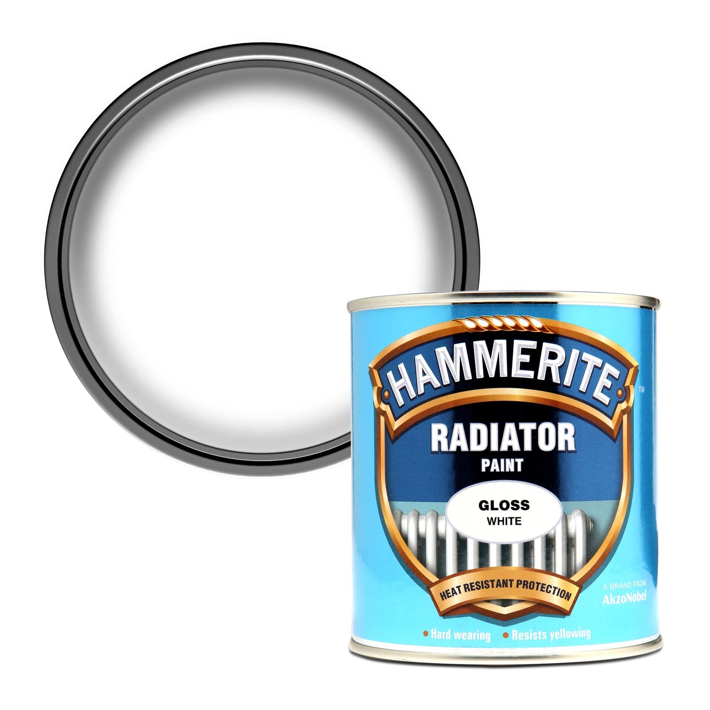 Hammerite REG500 500ml Radiator Paint - Gloss White 1