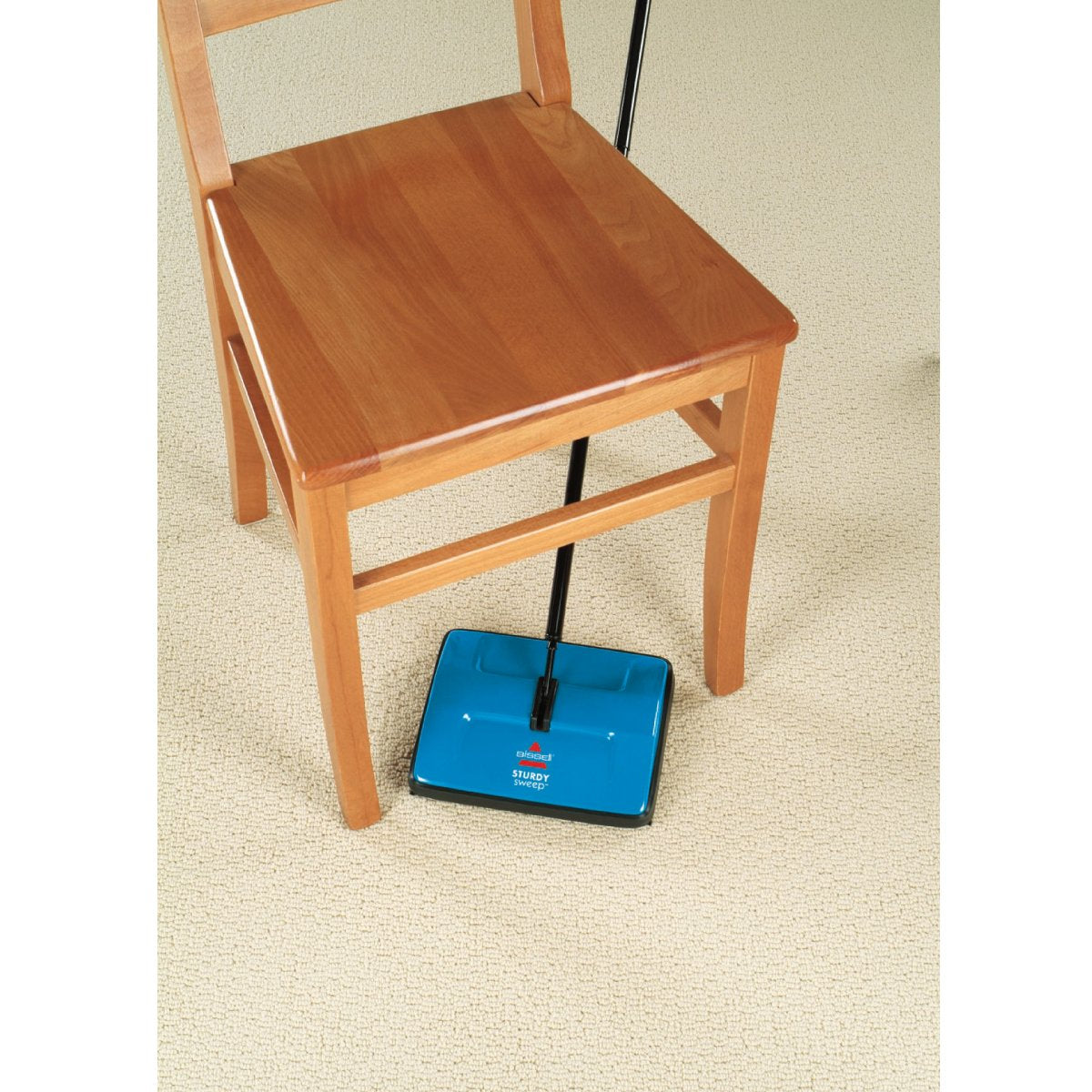 BISSELL Sturdy Sweep | Lightweight Carpet Sweeper | 2402E, Blue One Size