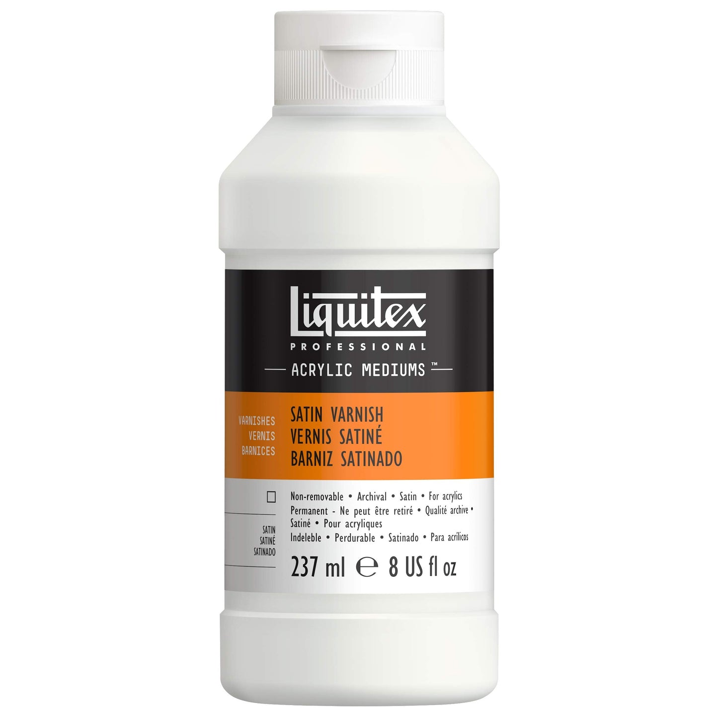 Liquitex Acrylic Professional Varnish, Satin, 237 ml 237 ml (Pack of 1)