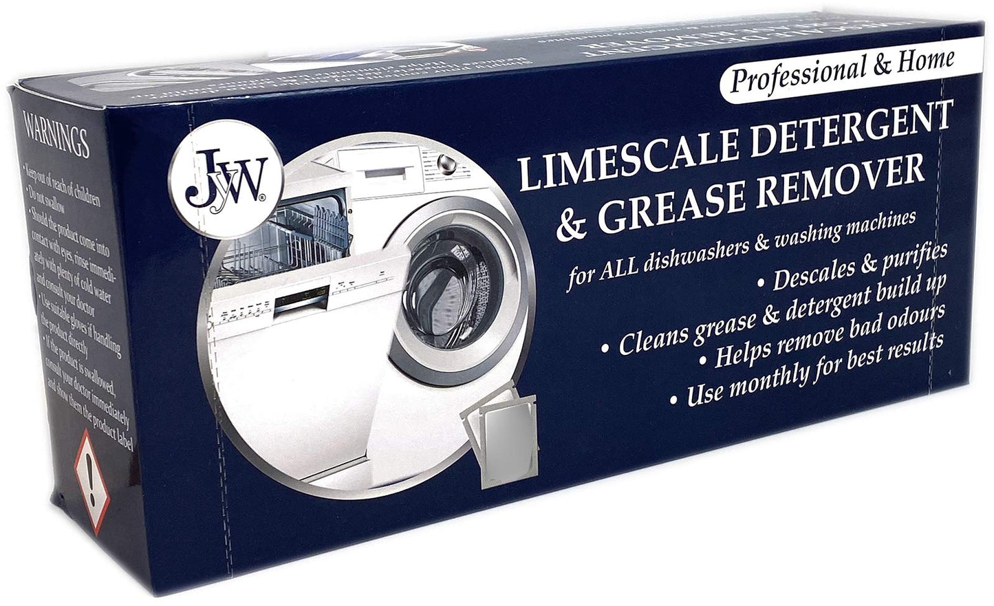 Limescale & Detergent Remover for Washing Machines & Dishwashers 10 Applications