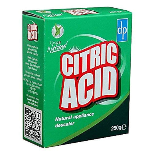 DriPak Citric Acid, Natural Appliance Descaler, 250g 250 g (Pack of 1)