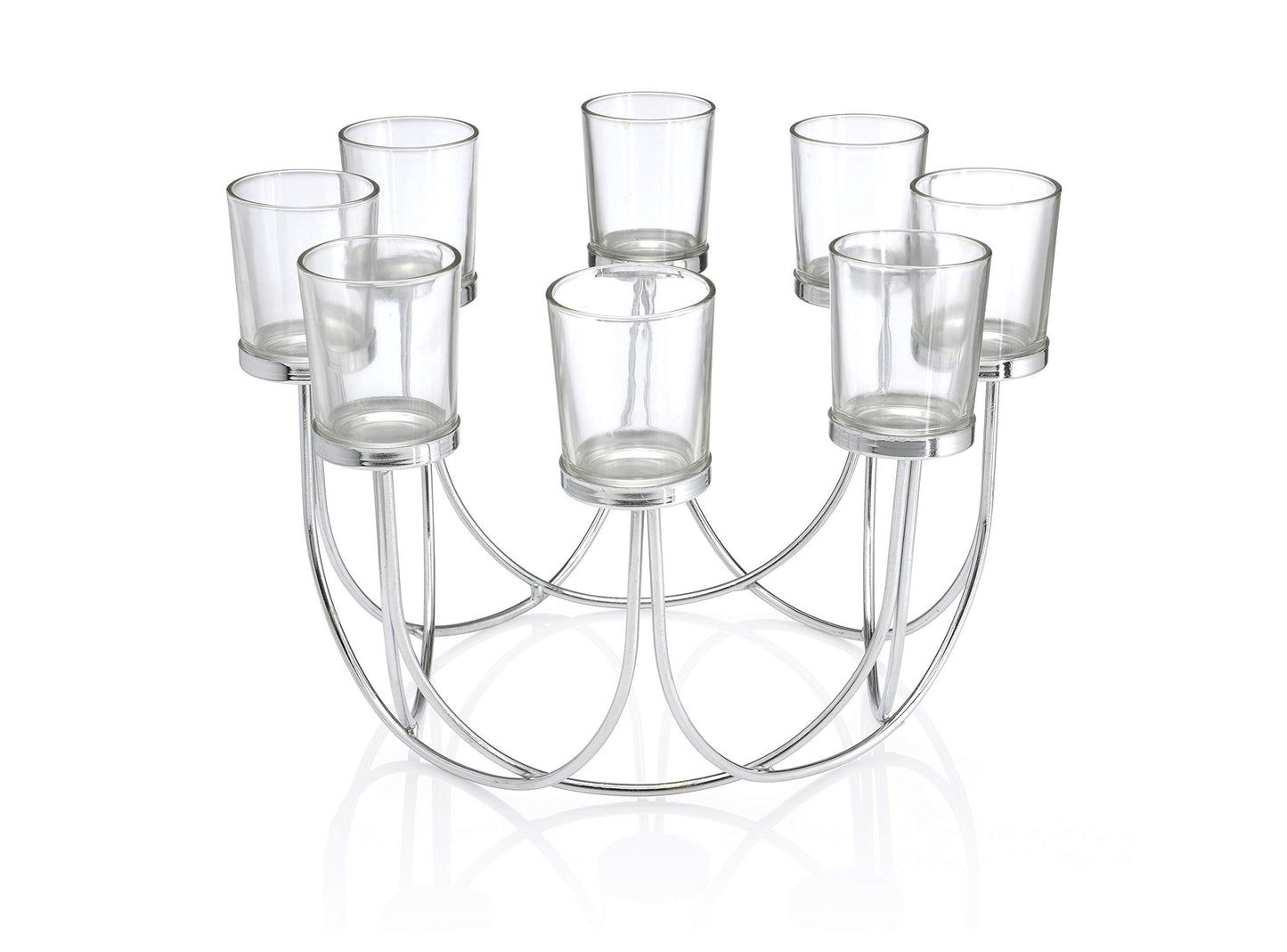 Beautiful Tea Light Glass Candle Holder Wedding Christmas Table Centrepiece Decoration