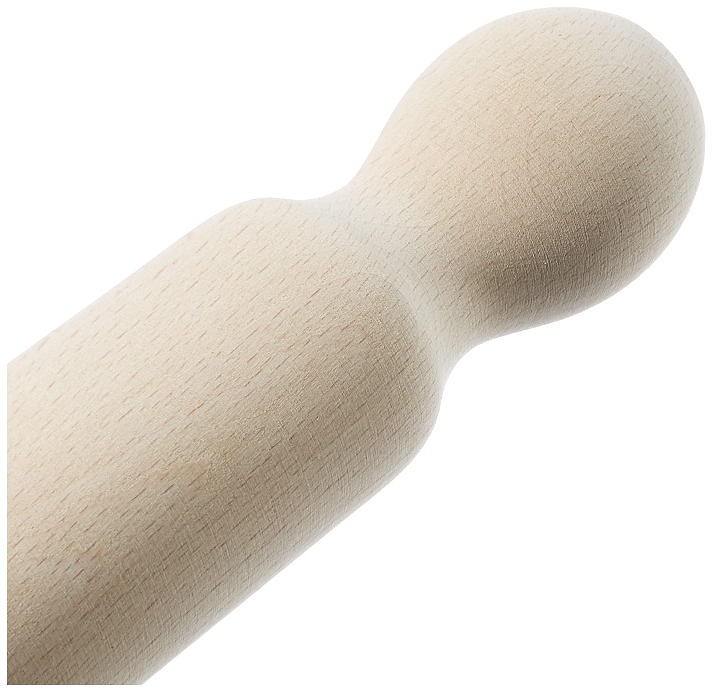 Dexam 17790121 Beech Rolling Pin 40cm, Wood, Beige Single