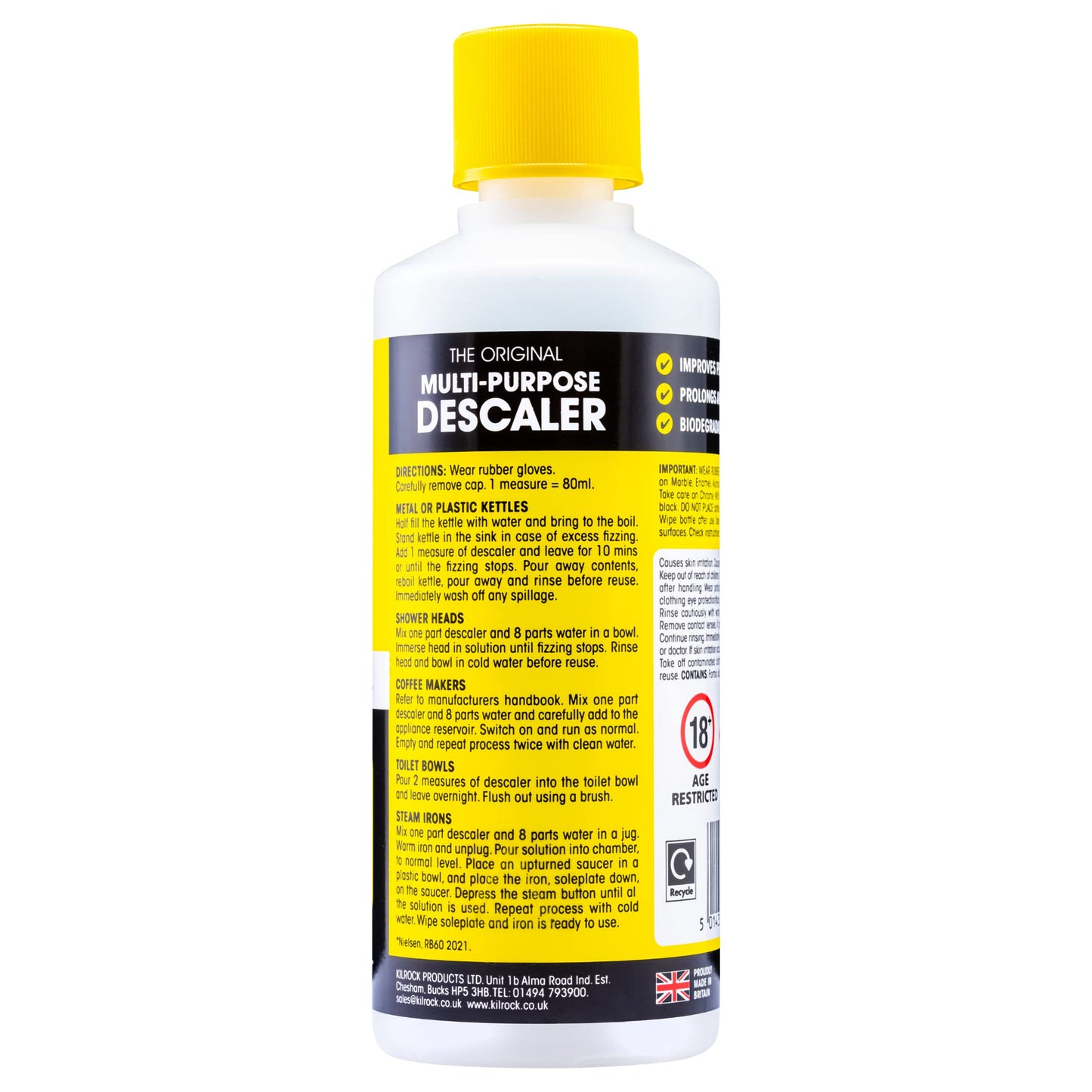 Kilrock Big K Multi-Purpose Descaler 400ml