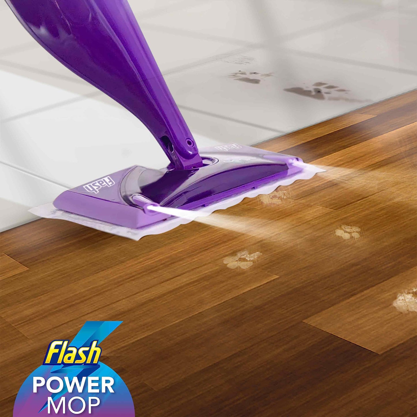 Flash Powermop Refill Liquid, Floor Cleaner, Fresh, 5 Litres (1.25 L x 4) 1.25 l (Pack of 4)