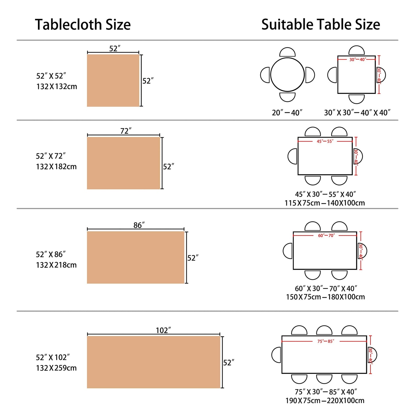 Home Brilliant Rectangle 132 x 218 Lattice Stripe Party Faux Linen Heat-Resistant Tablecloths for Kitchen Patio Easter Decorations(Oblong, 52 x 86 Inches, Light Linen) Rectangle, 132x218 cm, 6-8 Seats 001 Light Linen