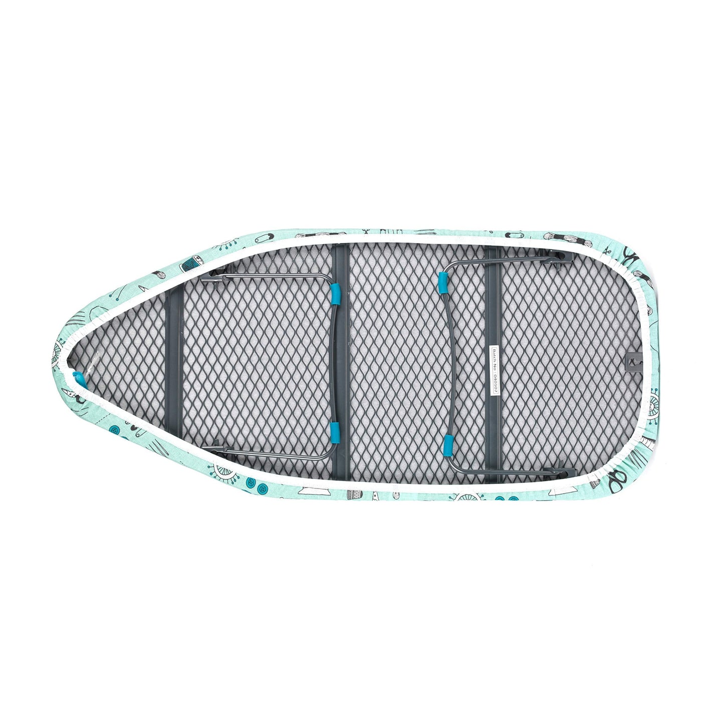 Beldray LA023735SEW Tabletop Ironing Board - Suitable for Left and Right-Handed Users, 73 x 31cm ,100% Cotton Cover, Sew Print, Lightweight, Easily Foldable Legs, Perfect for Travel & Small Spaces