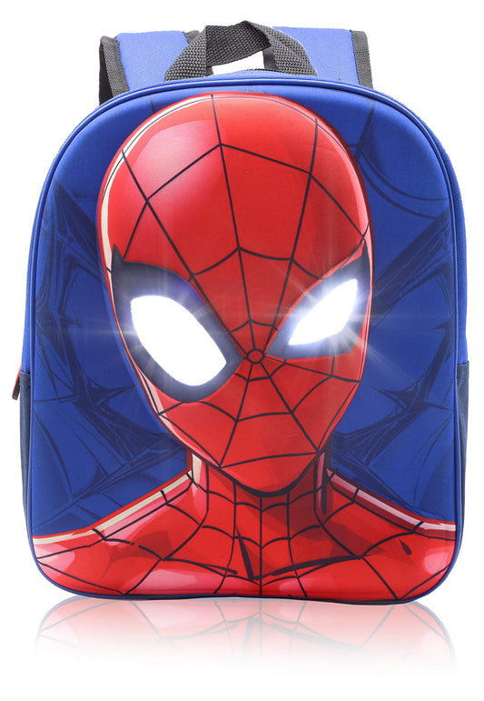 Marvel Spiderman Backpack, Boys School Bag, Nursery School, CP, Primary School, Blue, One Size, Blue, Taille unique