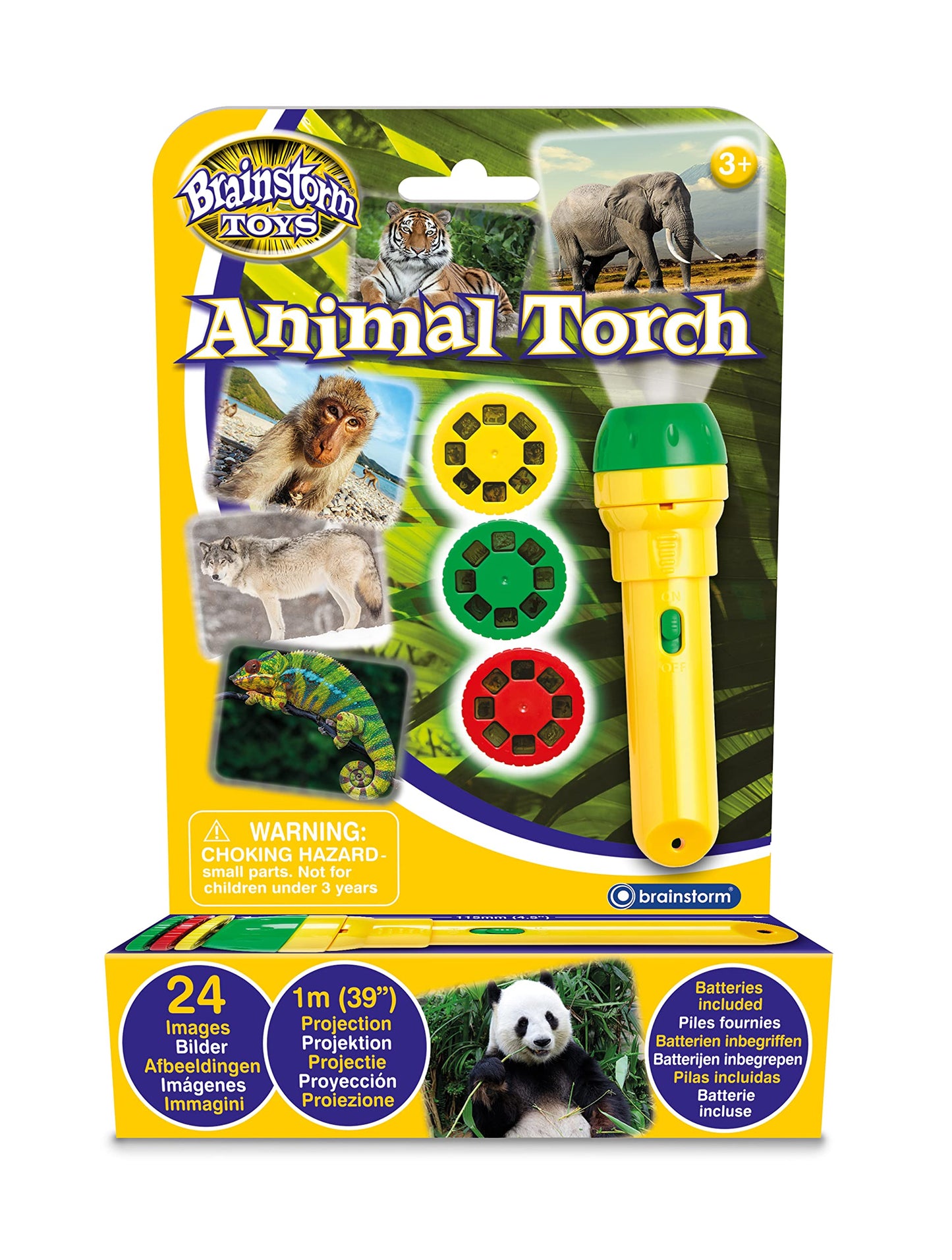 Brainstorm Toys STEM Animal Torch and Projector