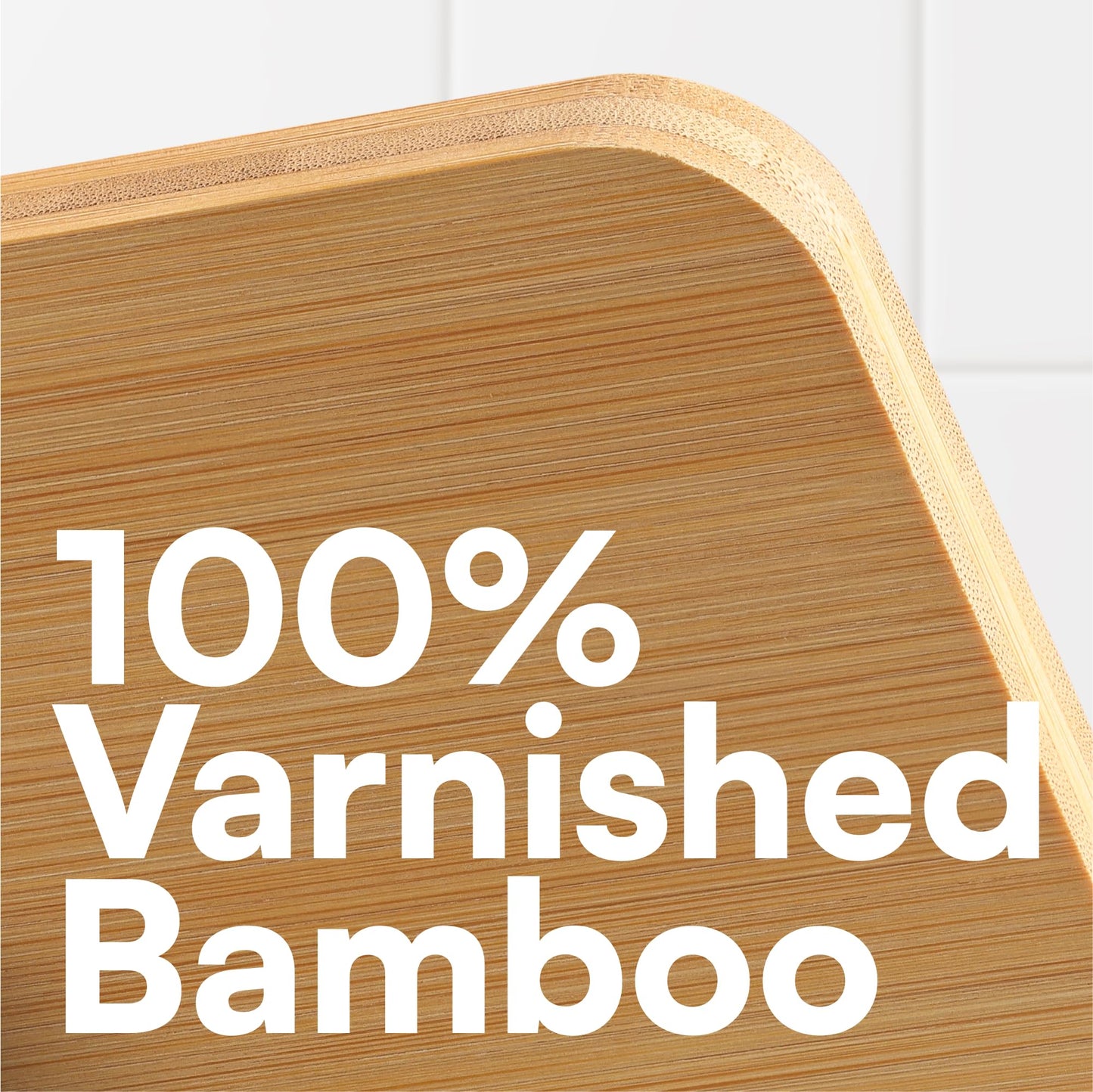 H&S Book Stand Bamboo Recipe Cookbook Holder Stand Kitchen Adjustable Bookrest Reading Rest