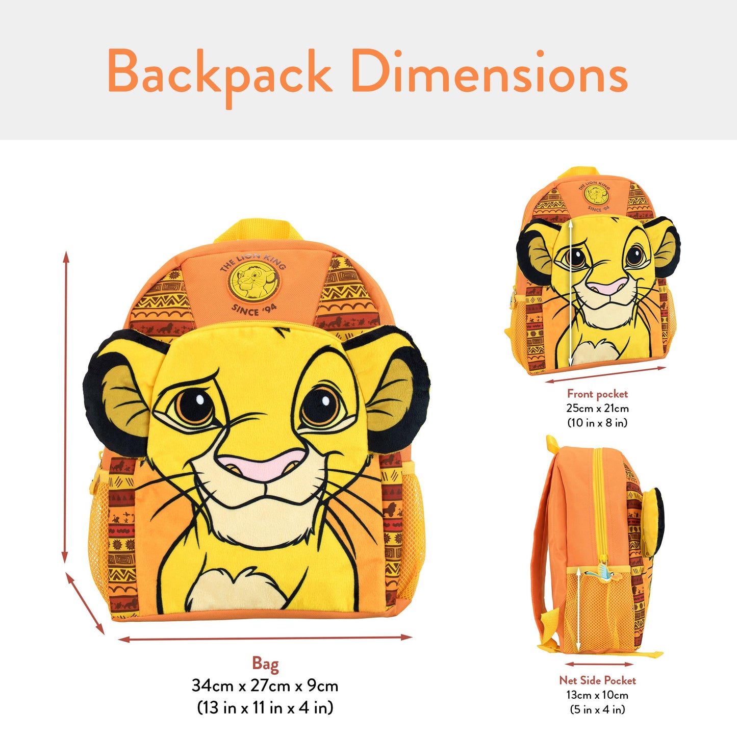 Disney Kids The Lion King Backpack