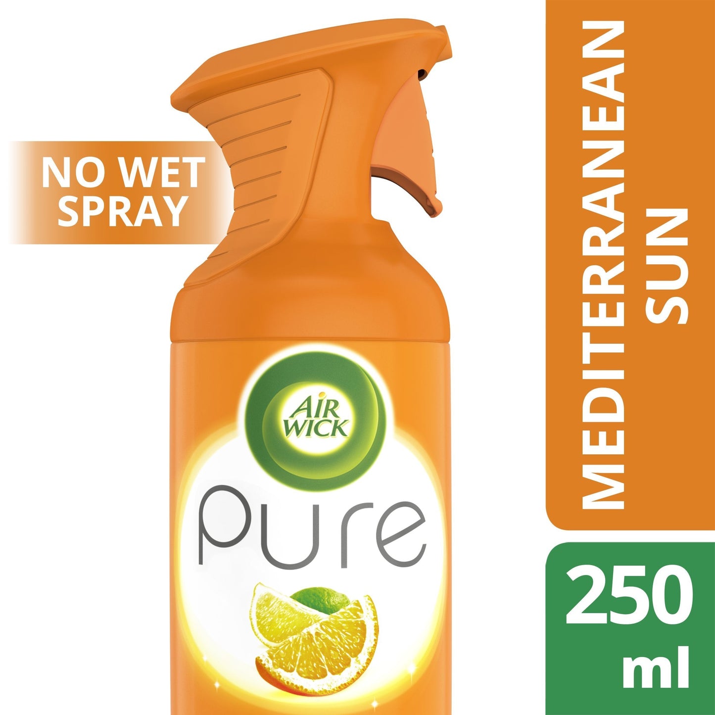 Air Wick |Mediterranean Sun| Pure Air Freshener| 250 ml |Pack of 6 Mediterranean Sun