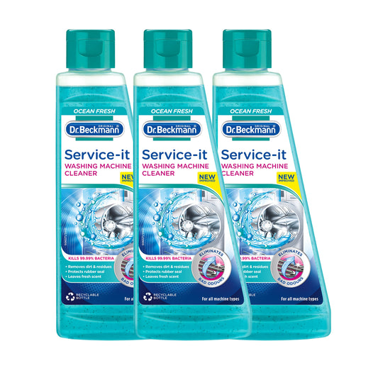 Dr. Beckmann Service-it Washing Machine Cleaner, 3 x 250 ml