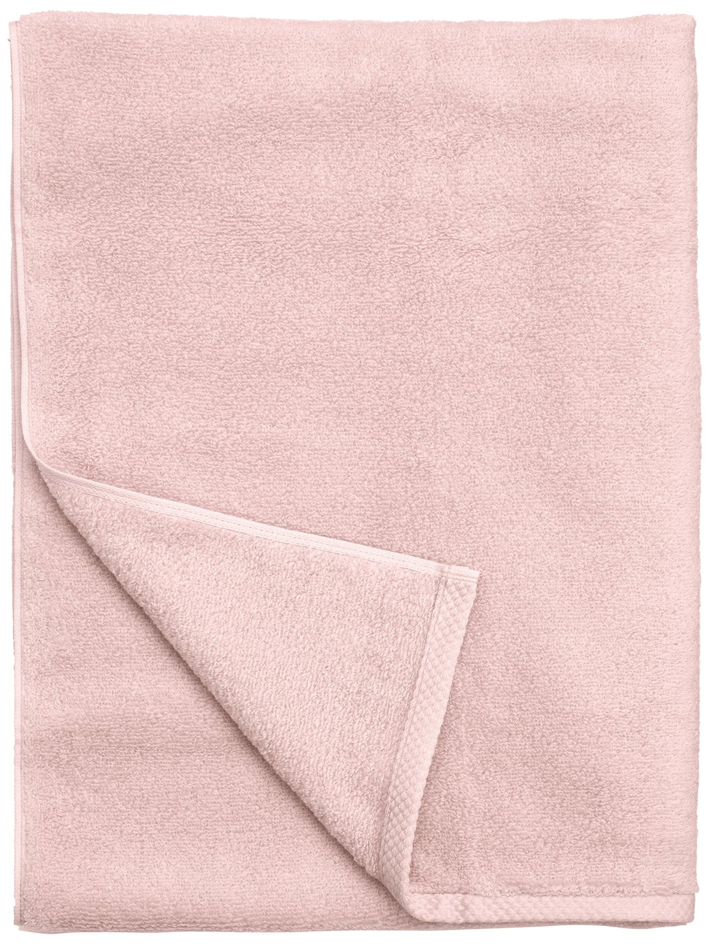 Amazon Basics Quick Dry Towel Set, 2 Bath and 4 Hand - Petal Pink 2 Bath + 4 Hand 6-Piece Set